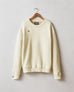 Unisex Relaxed French Terry Crew Sweatshirt - Valentine's Day - Pale Khakhi
